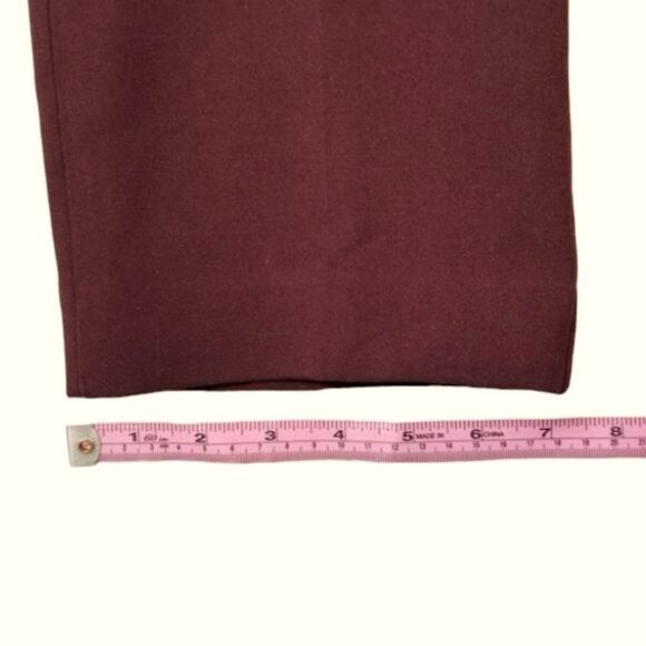 NWT Ann Taylor Curvy Fit Mid Rise Straight Leg Pants 0 Petite - Picture 7 of 8